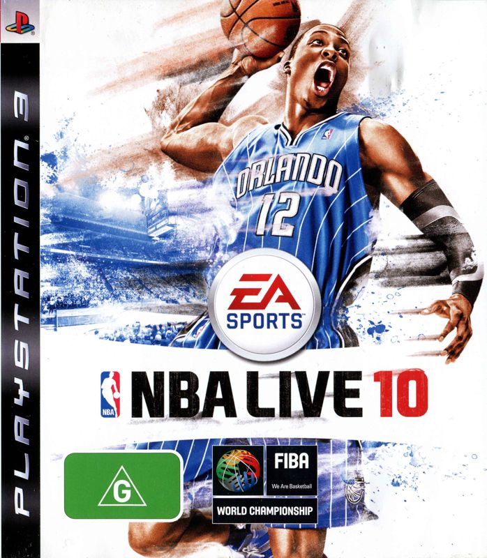 NBA Live 10 box art for Playstation 3